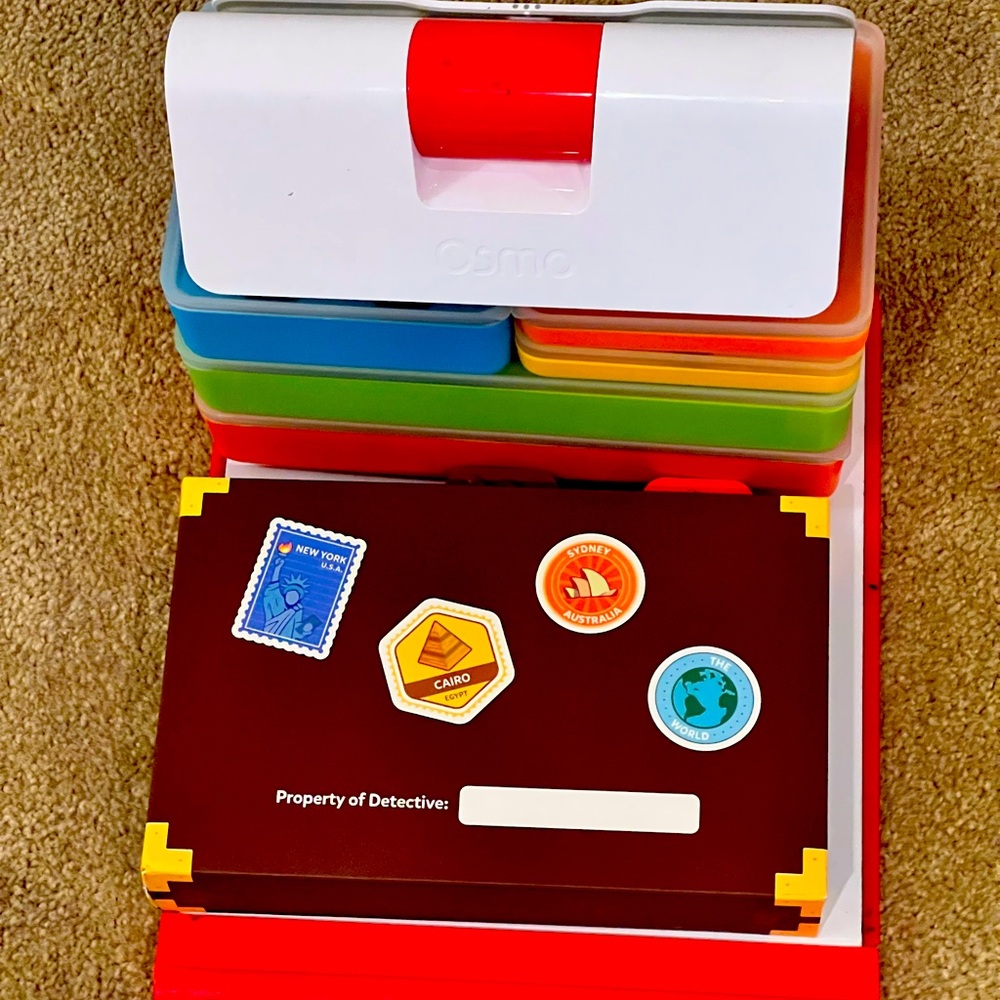 Osmo set for iPad: Starter set, coding, pizza co and detective